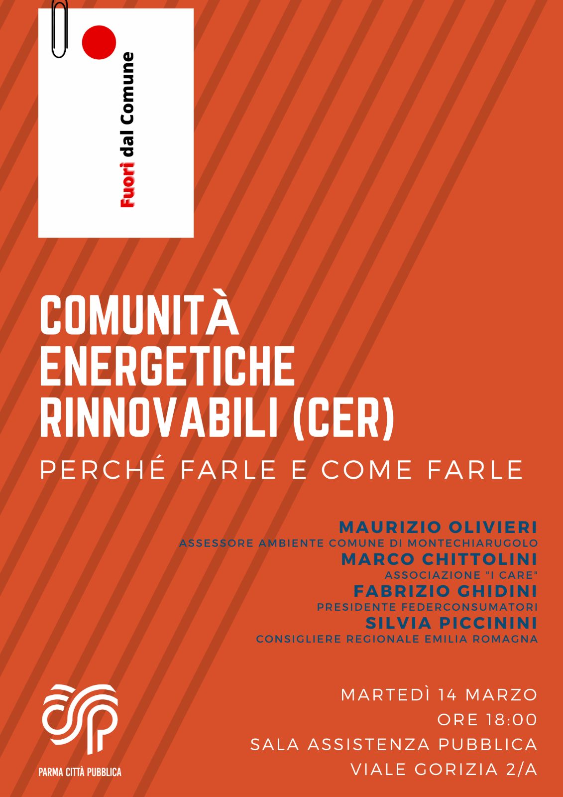 Comunità Energetiche Rinnovabili, perché farle e come farle: incontro il 14 marzo